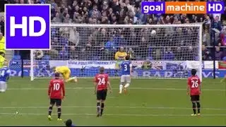 Everton vs Manchester United - ALL GOALS and Highlights - 2-0 20.04.14