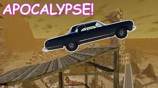 Exploring An Apocalyptic Wastleland in BeamNG.Drive!