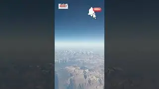 BEST FLIGHT PATH STUNNING AND BEAUTIFUL #albania #thealps #mountains #planeview #plane #fromthesky