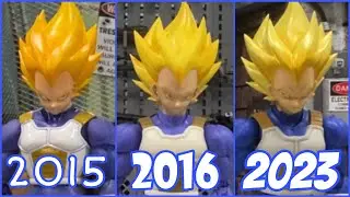 COMPARISON SH Figuarts Super Saiyan Vegeta