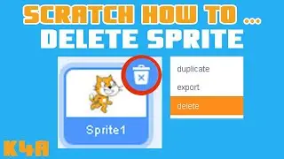 Scratch How To - Delete Sprite