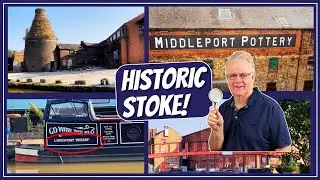 Longport, Stoke-on-Trent 🛥️ Canal Walk: The Hidden Gems