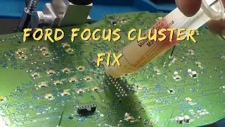 Ford Focus Intermittent Start cluster repair