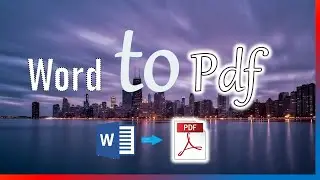 Word to Pdf