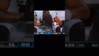 Davante Adams slams helmet after tough loss #shorts #raiders #lions