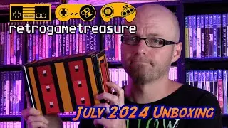 Retro Game Treasure - July 2024 Unboxing