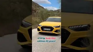 470 hp Audi RS4 edition 25 years 🤘🏽😍 #audi #rs4 #v6 #quattro #turbo