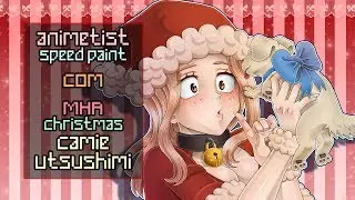 Speed Paint: MHA Christmas Camie Utsushimi