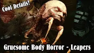 Gruesome Body Horror - Leaper Necromorphs - Dead Space (2023 Remake)  Analysis + Some Lore