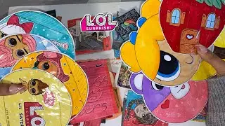🩷куклы LOL🩷Бумажная распаковка/сюрпризы🩷