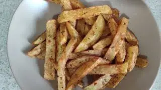 Pekmezli Patates Kızartması. Tatlı patates kızartması lezzetinde.