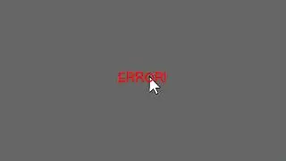 ERROR test