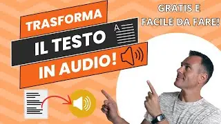 Come convertire TESTO in AUDIO gratuitamente e con qualità professionale con Clipchamp