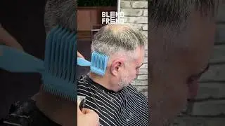 Fade hair from wherever at your convenience with the BLENDFREND 💈➡️ blendfrend.com 