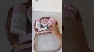 AESTHETIC ASMR pack my skincare bag 💌✨🫶🏼 