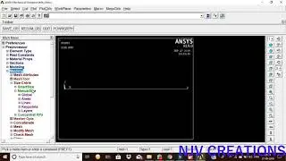 ANSYS: HARMONIC ANALYSIS OF A 2D COMPONENT