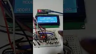 20x4 Modbus LCD with Settings Menu Option