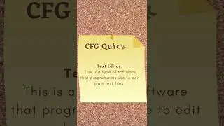 CFG Definitions - SaaS, SEM, Server, Text Editor, Traffic