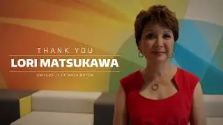 Lori Matsukawa is presented with the Samuel E. Kelly Award