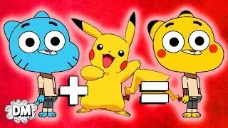 Amazing World of Gumball + Pokemon MASHUP! Gumball, Pikachu, Squirtle, & MORE! | Dream Mining Mashup