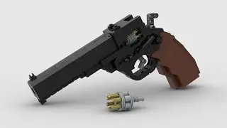Lego: Working Revolver Tutorial (Redux)