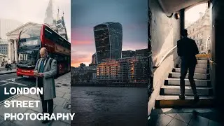 London Street Photography POV with EPIC sunset! Sony A7iii + Sigma 85mm & 14-24mm