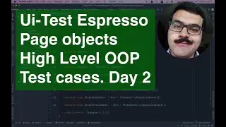 UiTest Espresso Page objects TDD День 2. Мой новый проект CustomView ViewModel MVVM Retrofit Room