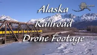 Alaska Railroad Drone Footage