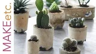Behind the Scenes with Hester van Overbeek Part 2 - Making Concrete Pots, Bowls and Platters