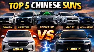 5 Chinese Full Size SUVs Ready to Beat the AITO M9 & Li Auto L9