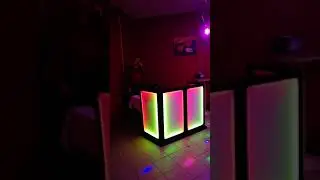 ширма диджея с подсветкой