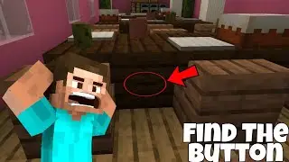 CAN I FIND THE BUTTON IN SCHOOL | MINECRAFT