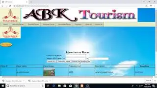 Tourism Management System php  project  with source code
