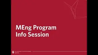 UBCO School of Engineering Masters of Engineering (MEng) Internship Information Session