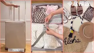 Travel Packing For Beach🎀 | Packing Like A Pro | Restocking And Organizing✨