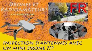 Inspection d'antennes avec un mini drone - DJI Mini 2