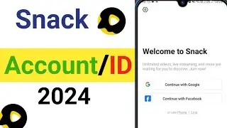 Snack id kaise banaye | how to create Snack Video account | Snack account | Snack id