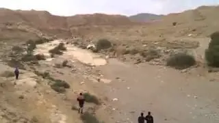 Renascimento de rio no deserto do Neguev, em Israel