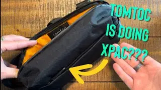 TomToc Compact EDC Sling 8” XPAC Version!  Walkthrough and Comparison