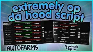 [OP] Da Hood Script GUI Roblox Swagmode [Godmode, Autofarms + More!] (No Linkvertise 2022)