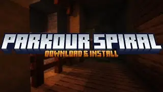 How To Download & Install Parkour Spiral Map in Minecraft 1.21.1