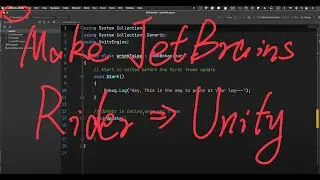 GameDevBootCamp7 How to use jetbrains rider as the external Unity editor and add copilot plugin