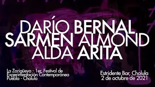 Sarmen Almond, Darío Bernal, Alda Arita @Estridente Bar