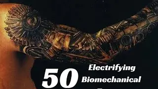 50 Electrifying Biomechanical Tattoos