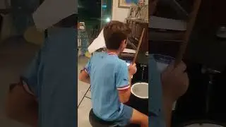 #drums #practice #kai playing #demons by @ImagineDragons...