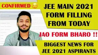 JEE MAIN 2021 BIGGEST UPDATE🔥 | JEE MAIN 2021 EXAM DATE | JEE MAIN 2021 REGISTRATION START