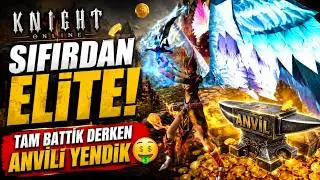 💸 TAM PES EDECEKTİK… AMA ANVİLİ YENDİK! 😱 | Knight Online Zero #13