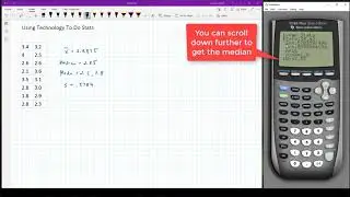 Using Technology To Do Statistics