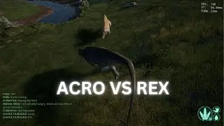 Acro vs Toxic Rex! - The Isle (New Beginnings)