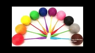Learn Colors Numbers 1 to 10 Play Doh Lollipops Fruits and Vegetables Superheroes Molds Fun for Kid